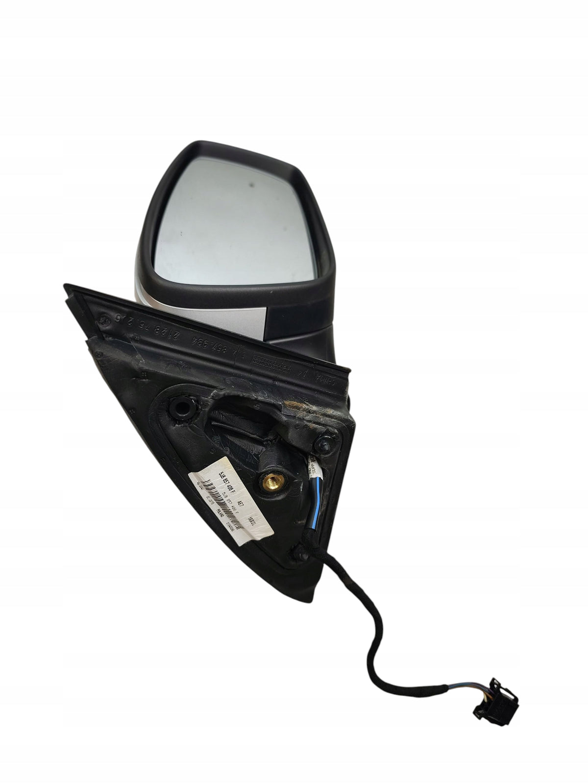 MIRROR RIGHT SKODA RAPID (2012-2017) 5 PIN EUROPE PAINT CODE LA7W