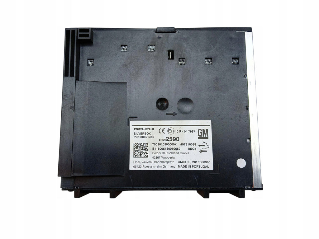 MODULE CONTROLLER SILVERBOX NAVIGATION RADIO NAVI OPEL MOCHA X A 42592590