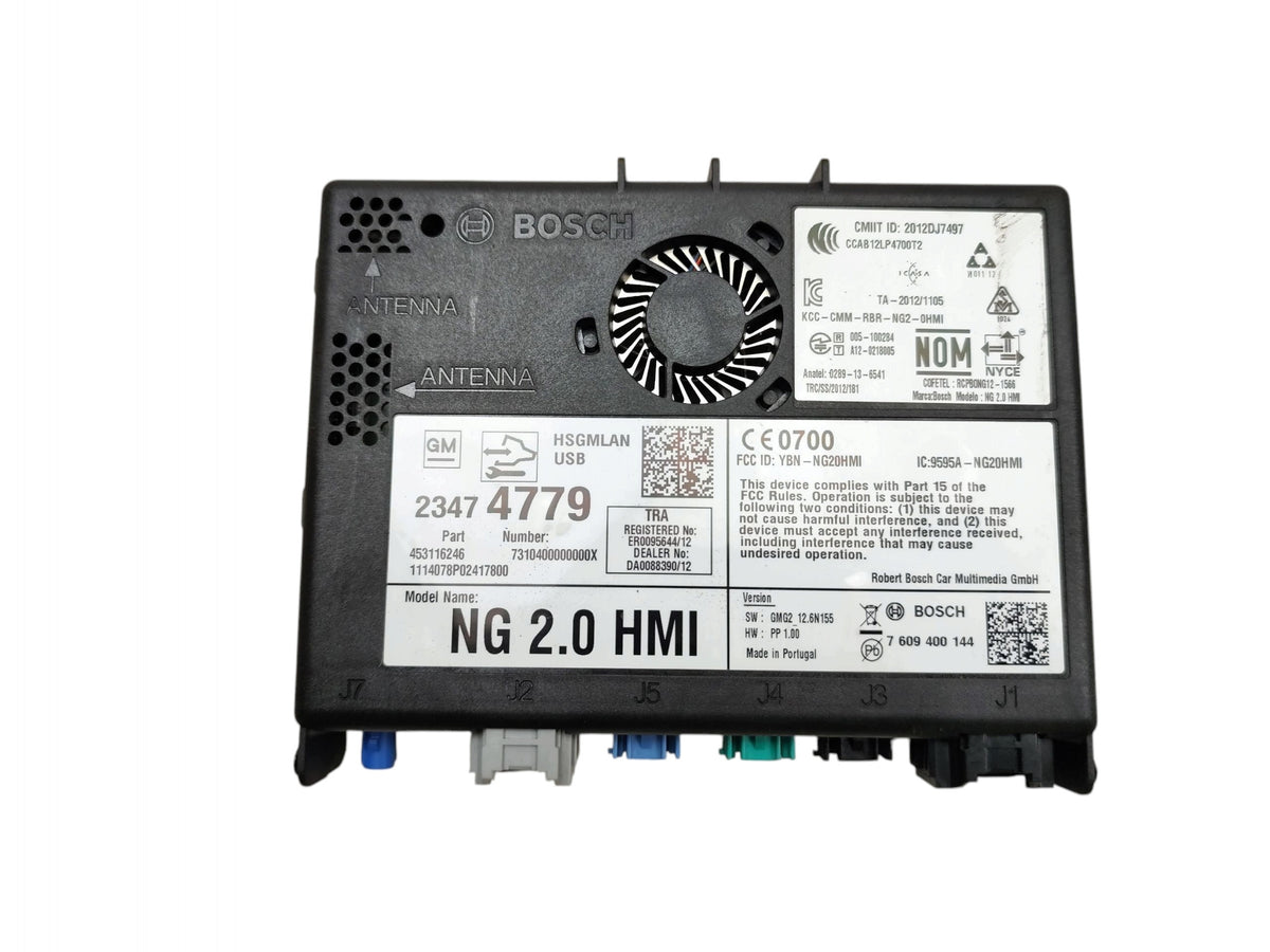 MODULE NAVIGATION CONTROLLER HMI OPEL INSIGNIA A LIFT (2013-2017) 23474779