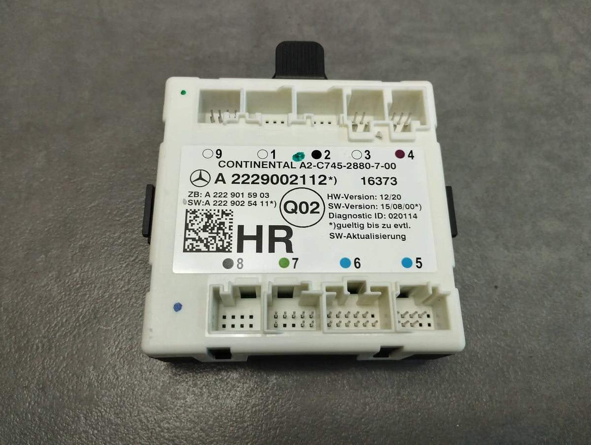Mercedes-Benz GLC X253 DOOR MODULE RIGHT REAR A2229002112