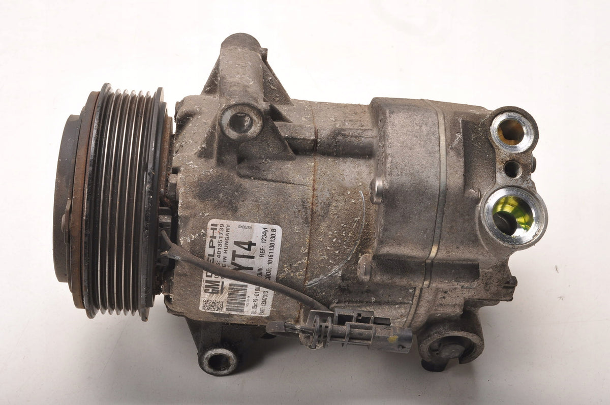 OPEL ASTRA J IV 1.6 Turbo 16V 180HP AIR CONDITIONING COMPRESSOR 13347313