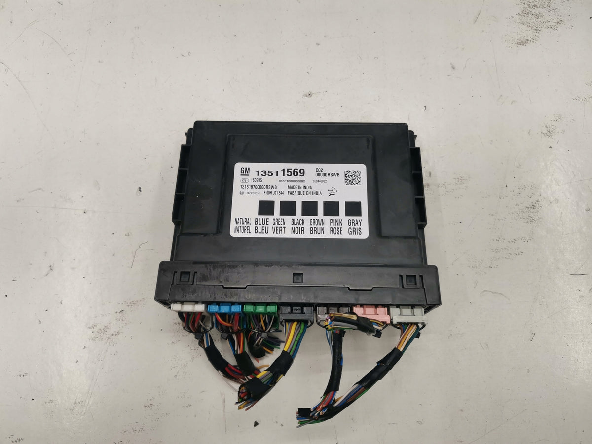 OPEL ASTRA K V COMFORT CONTROLLER MODULE 13511569