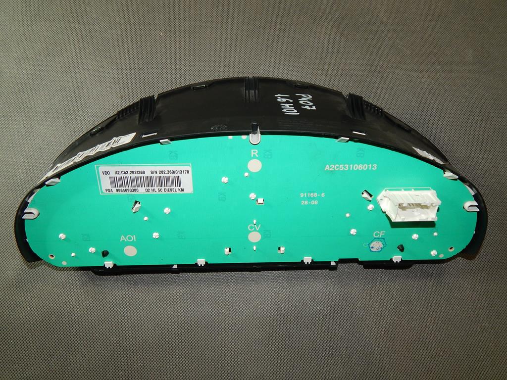PEUGEOT 407 1.6 HDI COUNTER CLOCKS 9664690380