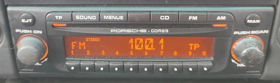 RADIO CD CDR-23 PORSCHE BOXSTER I 986 99664512802