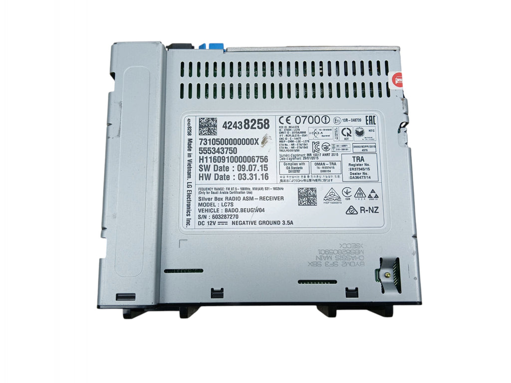 RADIO MODULE SILVERBOX OPEL ASTRA V K (2015-2019) 42438258