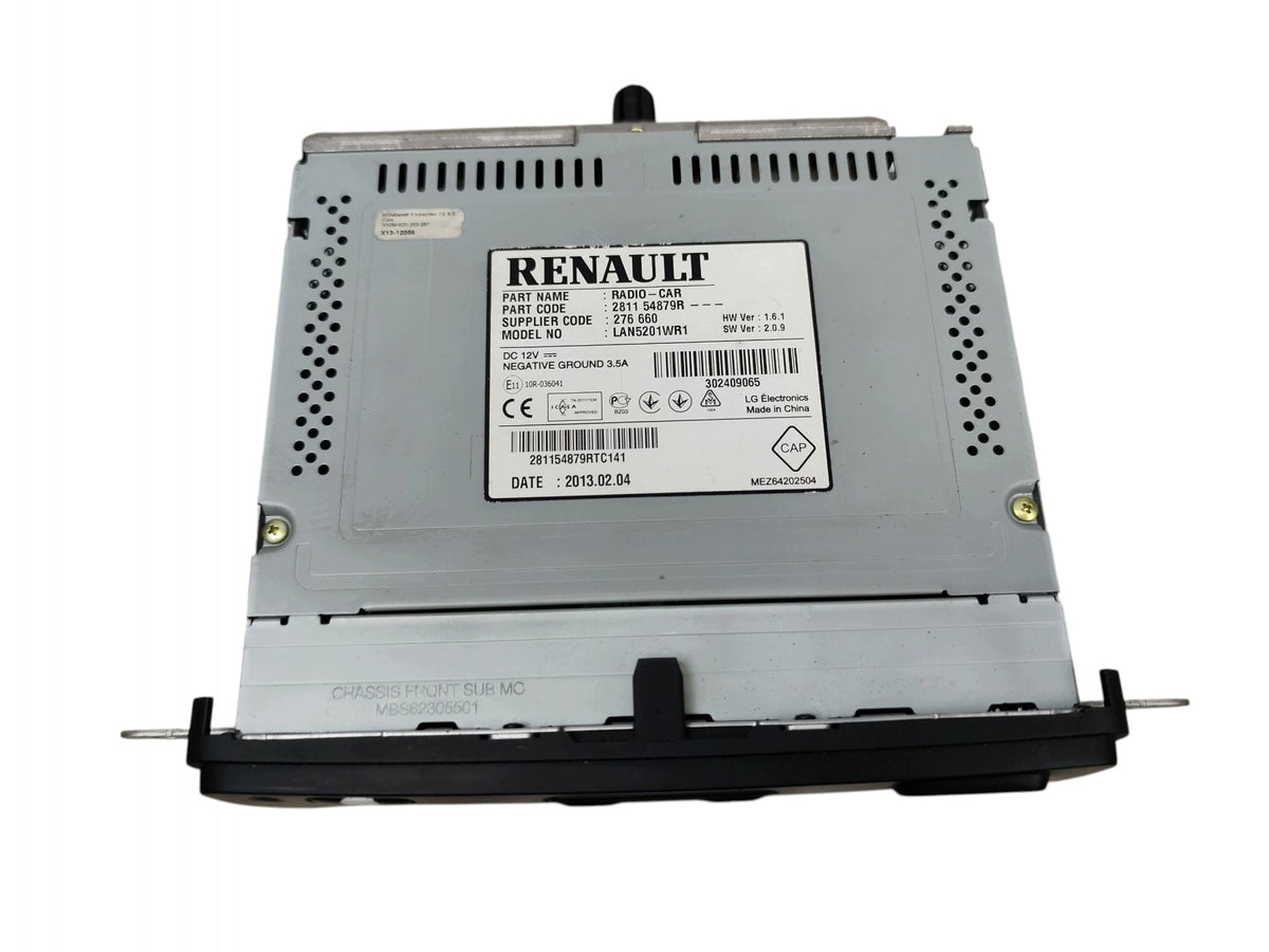 RADIO NAVIGATION GPS RENAULT CAPTUR I (2013-2017) 281154879R