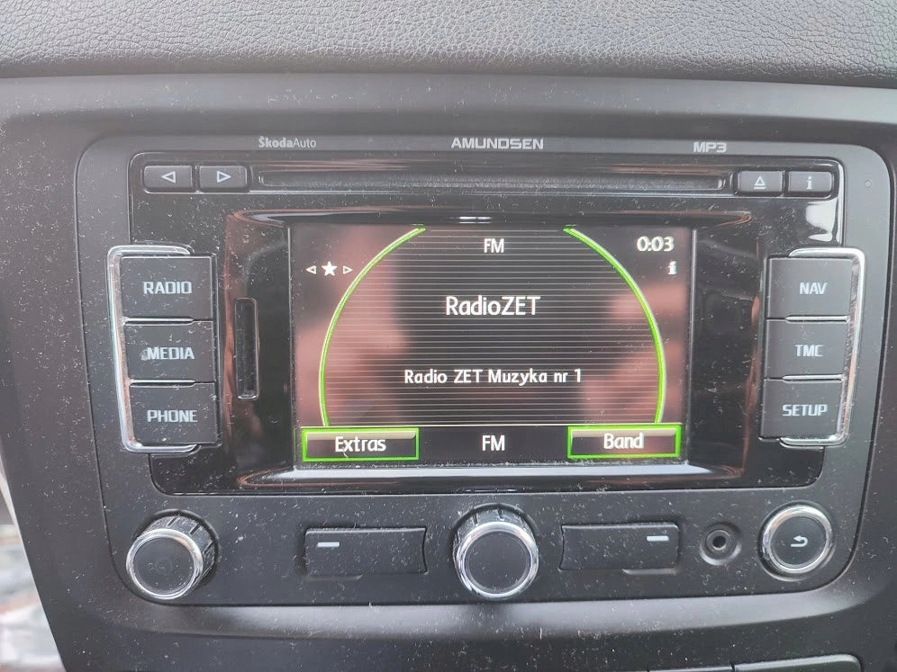 RADIO NAVIGATION SKODA YETI (2009-2012) 3T0035191A