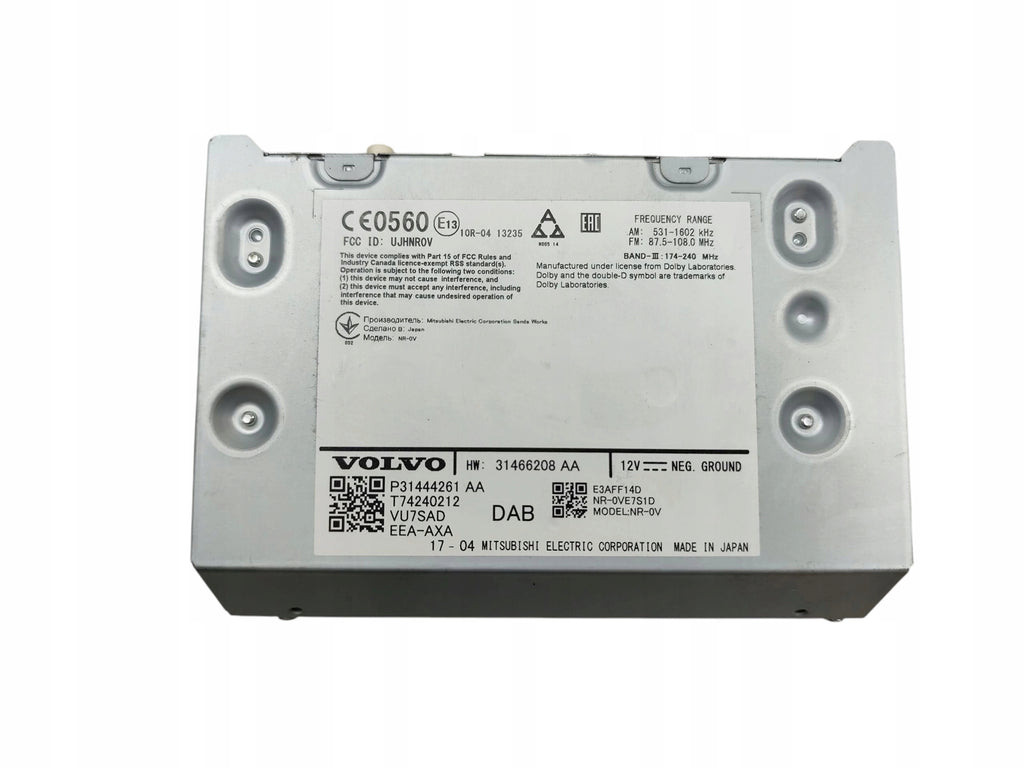 RADIO NAVIGATION VOLVO S90 II V90 II XC90 II P31444261