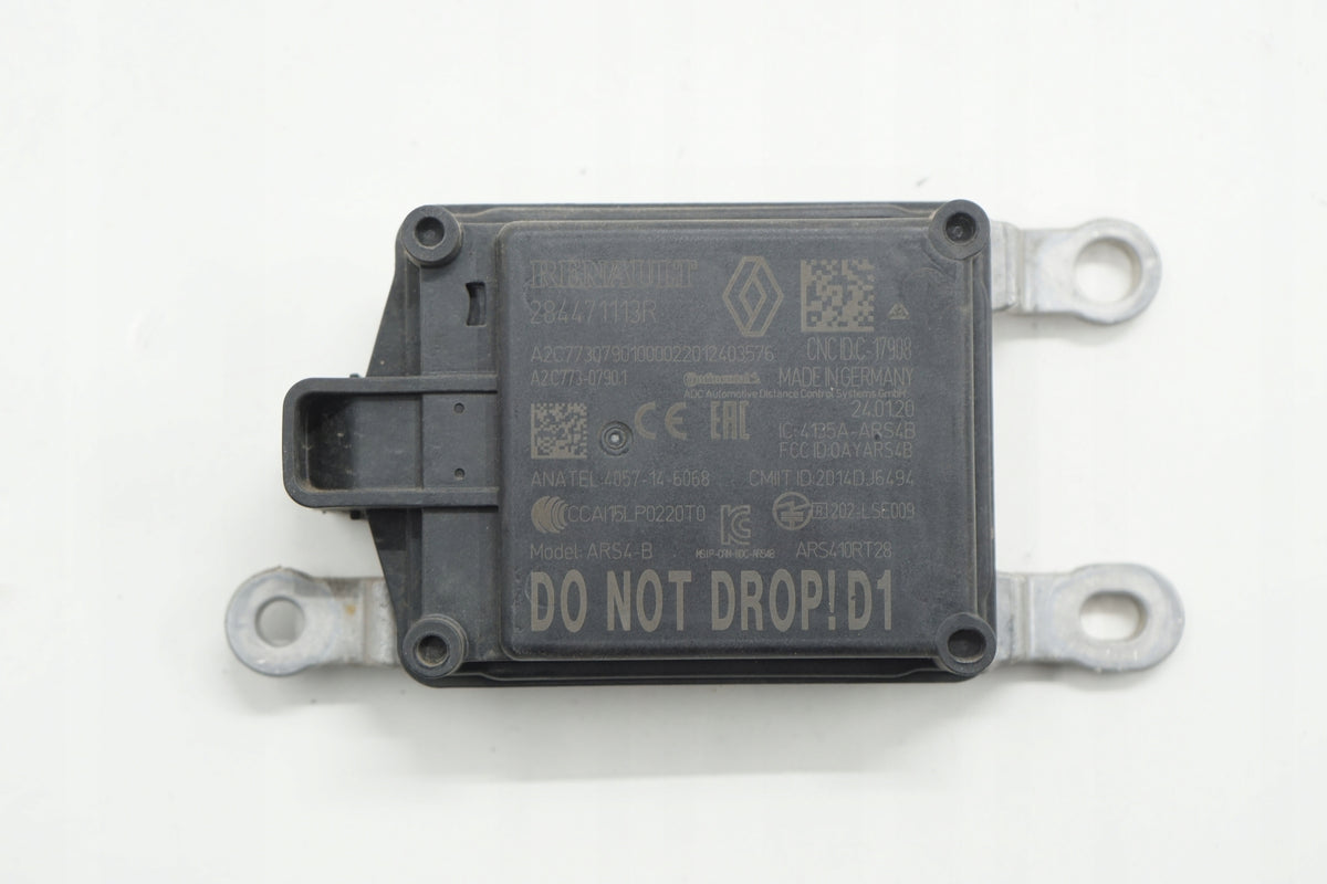 RENAULT CLIO V 19R RADAR SENSOR DISTRONIC 284471113R