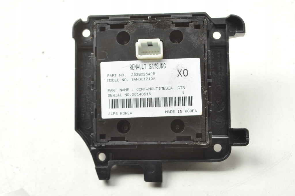 RENAULT MEGANE III NAVIGATION CONTROL PANEL 253B02542R