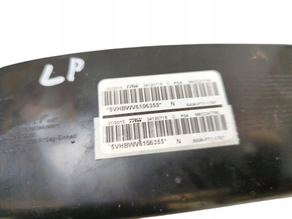 SEAT AIRBAG LEFT PEUGEOT 208 AND (2012-2015) 9802247780