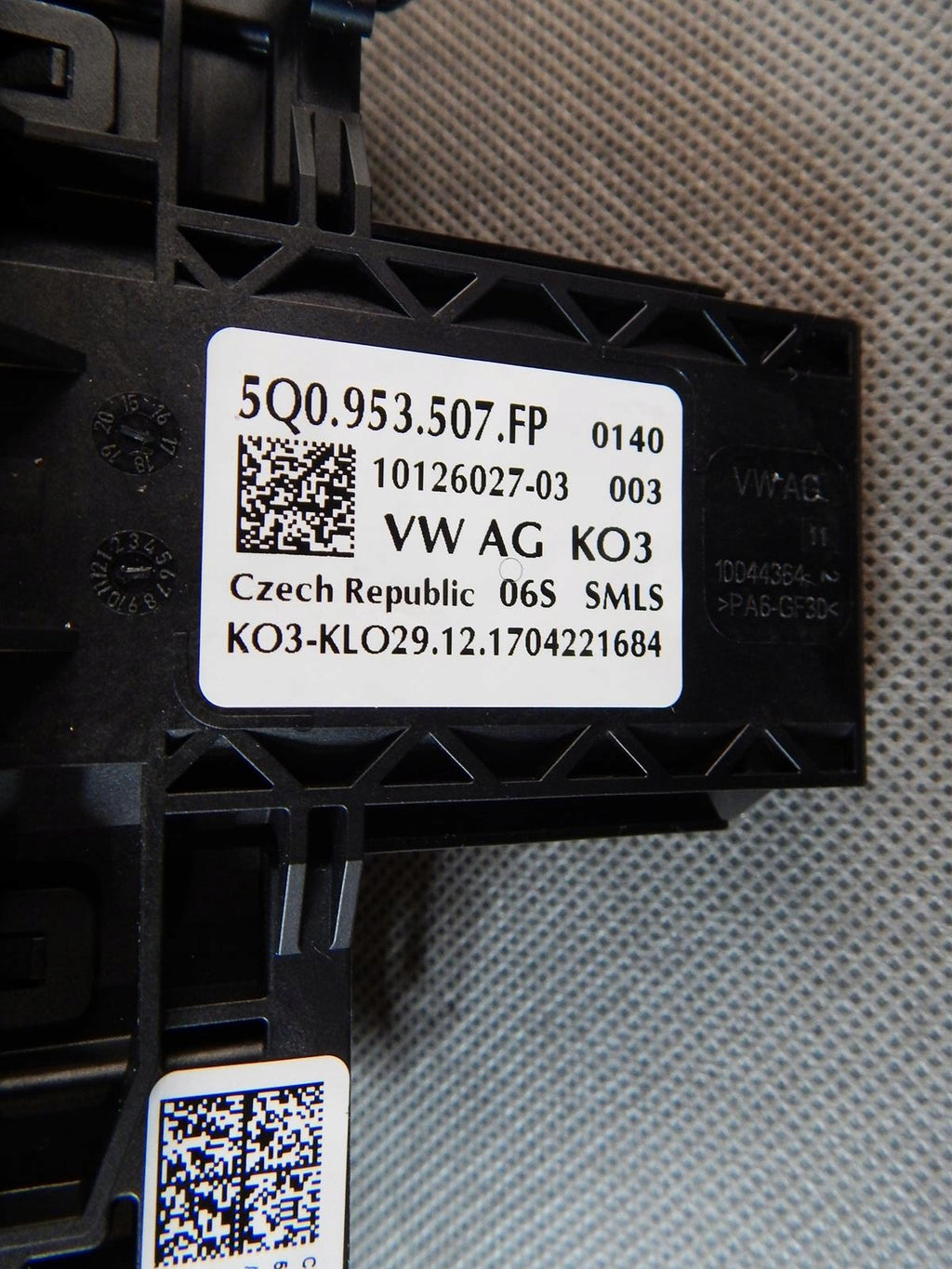 SKODA OCTAVIA COMBINED SWITCH 5Q0953507FP 5Q0953513