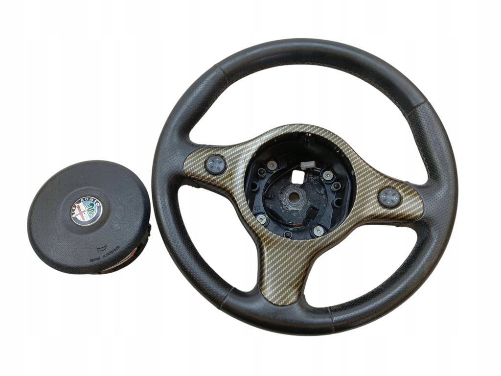 STEERING WHEEL LEATHER AIRBAG CUSHION MULTIFUNCTIONAL ALFA ROMEO 159 (05-11)