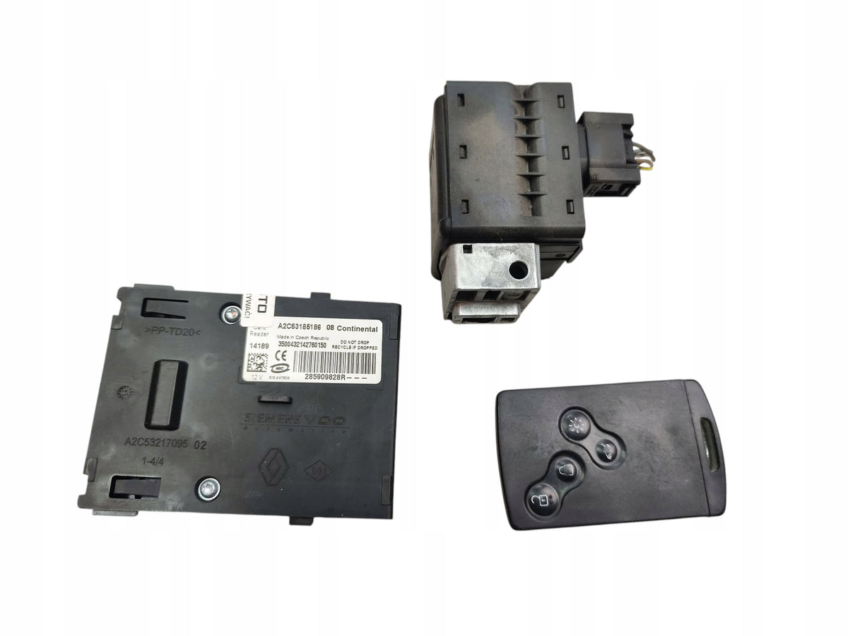 STEERING WHEEL LOCK READER CARD RENAULT MEGANE III 487004399 A2C53185186