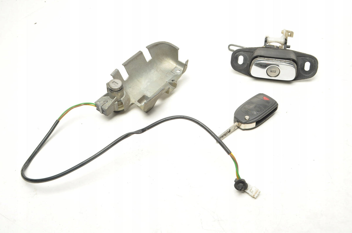 VOLVO S40 AND INSERT CHROME LOCK KEY SET