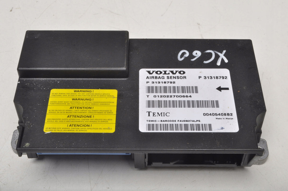 VOLVO XC60 AND AIRBAG SENSOR 31318792