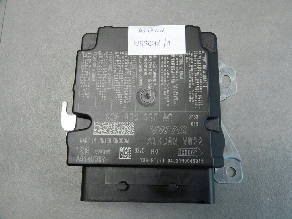 VW ARTEON SENSOR MODULE AIRBAG 5QF959655A