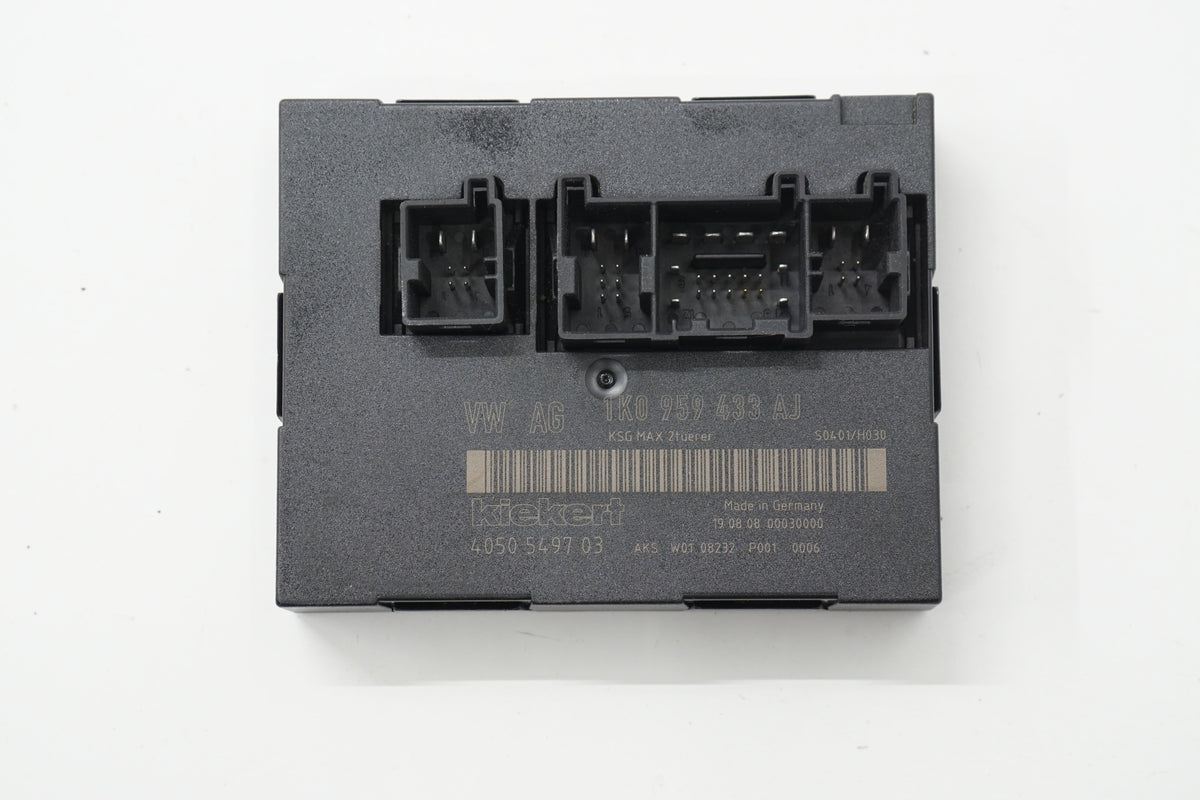 VW GOLF V 08R COMFORT CONTROLLER MODULE 1K0959433AJ