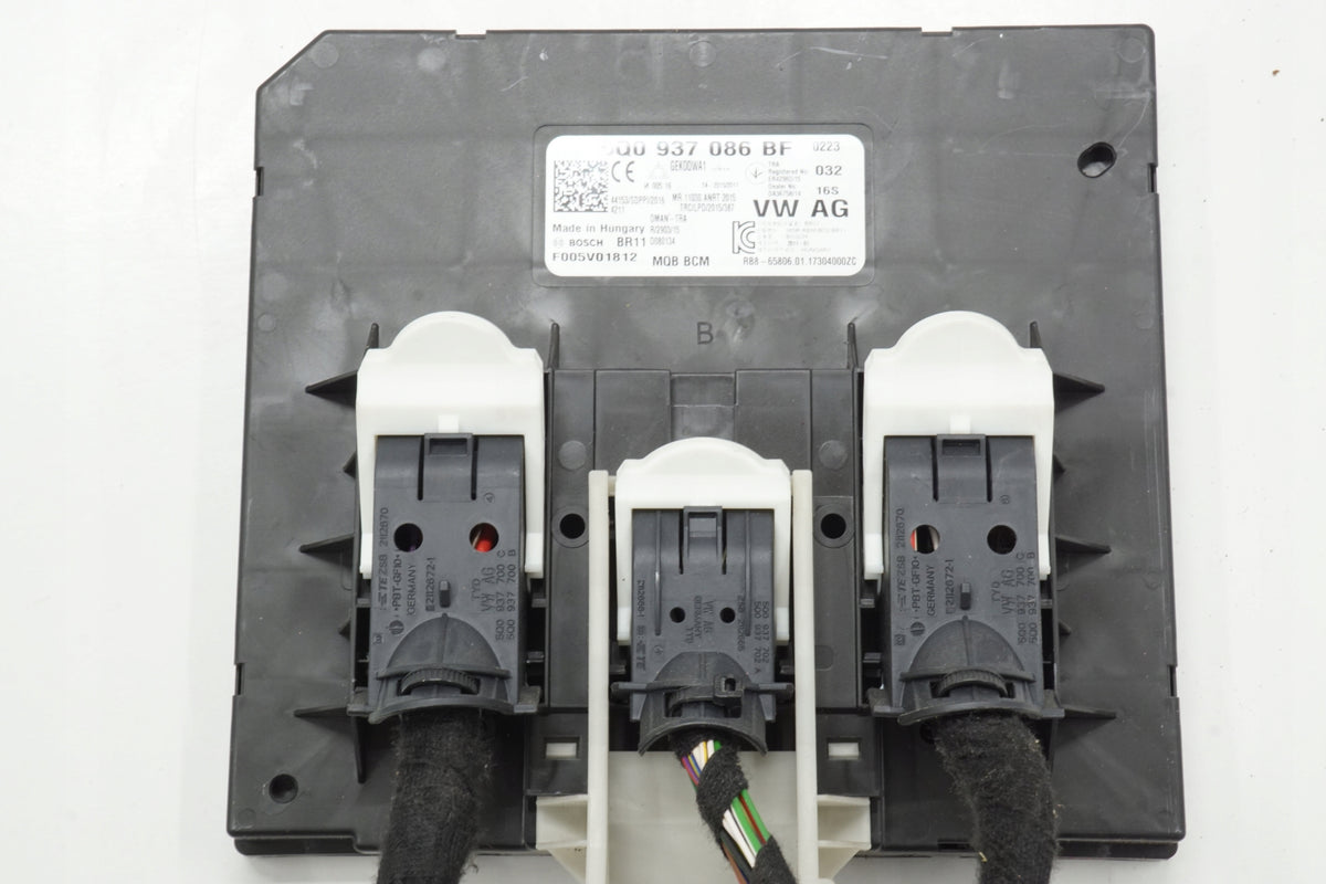 VW GOLF VII LIFT 17R COMFORT CONTROLLER MODULE 5Q0937086BF