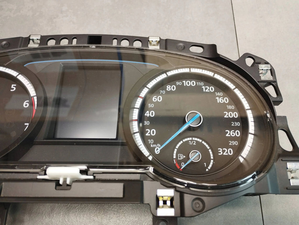 VW Golf VII R 2.0 TFSI COUNTER CLOCKS 5G1920758B