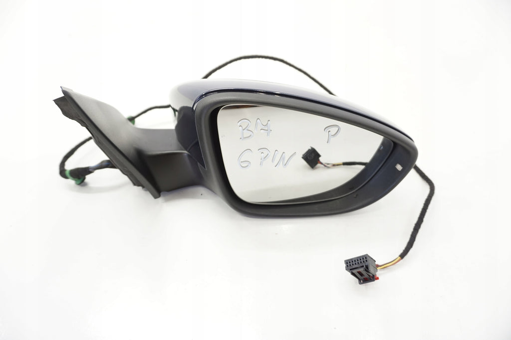 VW PASSAT B7 MIRROR RIGHT 6PIN LH5X ENGLISH