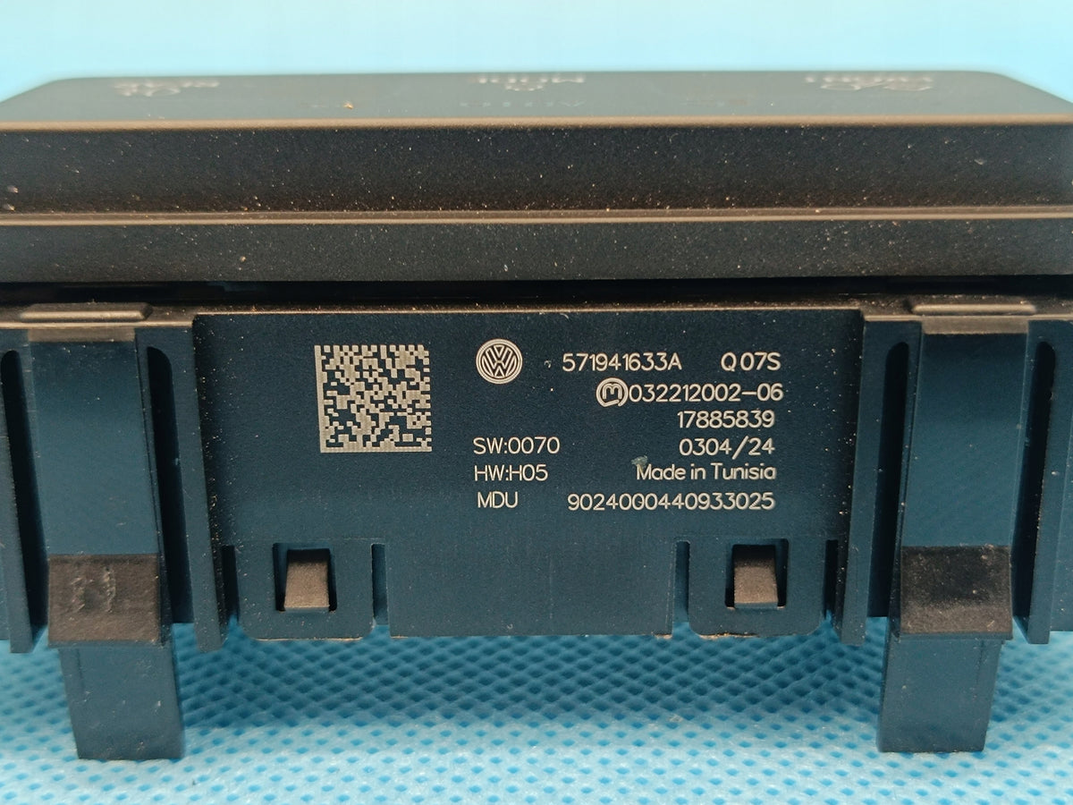 VW PASSAT B9 VARIANT 2.0 TDI 2024 R SWITCH LIGHT SWITCH 571941633A
